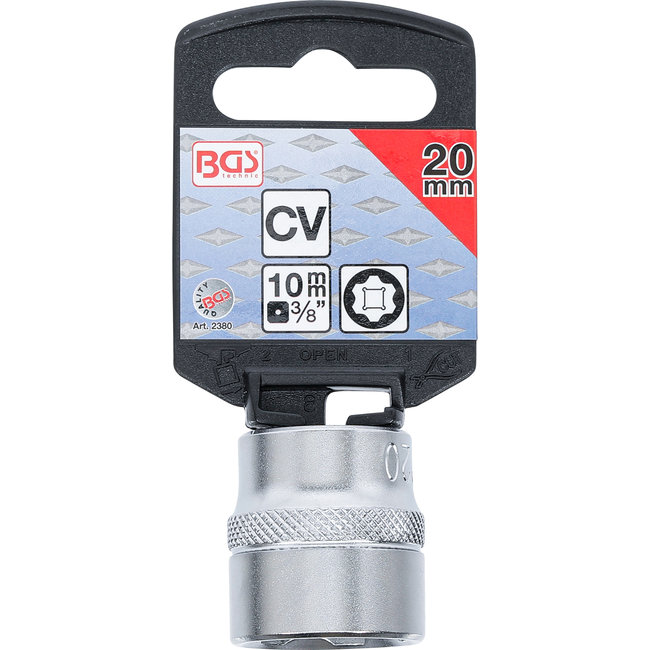 BGS Dopsleuteldop Super Lock 3/8" 20 mm