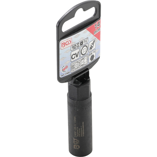 BGS Bougiedopsleutel zeskant 3/8" 14 mm