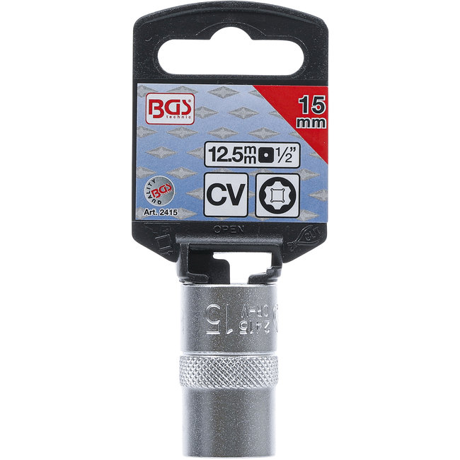 BGS Dopsleuteldop Super Lock 1/2" 15 mm