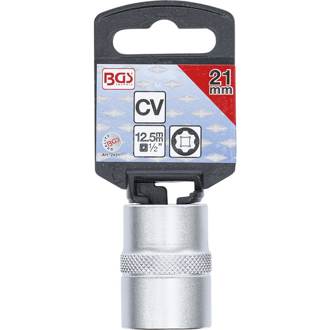 BGS Dopsleuteldop Super Lock 1/2" 21 mm