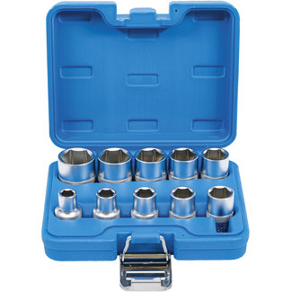 BGS technic Doppenset zeskant 1/2" inches 10 delig