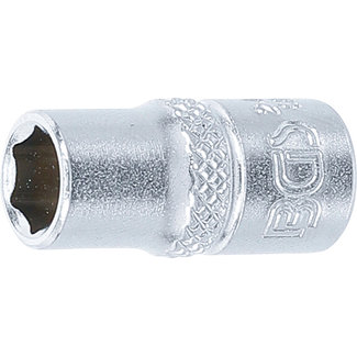 BGS technic Dopsleuteldop zeskant 1/4" 7 mm
