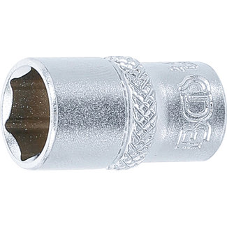 BGS technic Dopsleuteldop zeskant 1/4" 10 mm