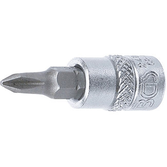 BGS Dopsleutelbit 1/4" kruiskop PH1