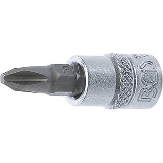 BGS technic Dopsleutelbit 1/4" kruiskop PH2