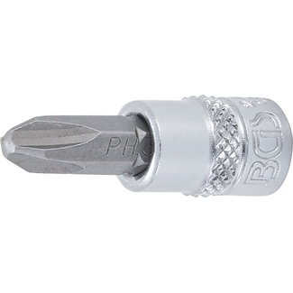 BGS Dopsleutelbit 1/4" kruiskop PH3