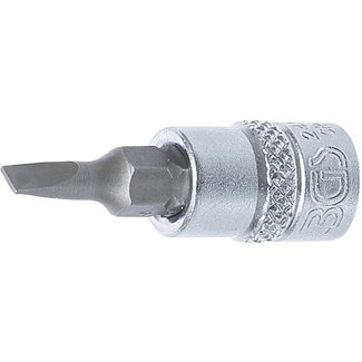 BGS Dopsleutelbit 1/4" sleuf 4 mm