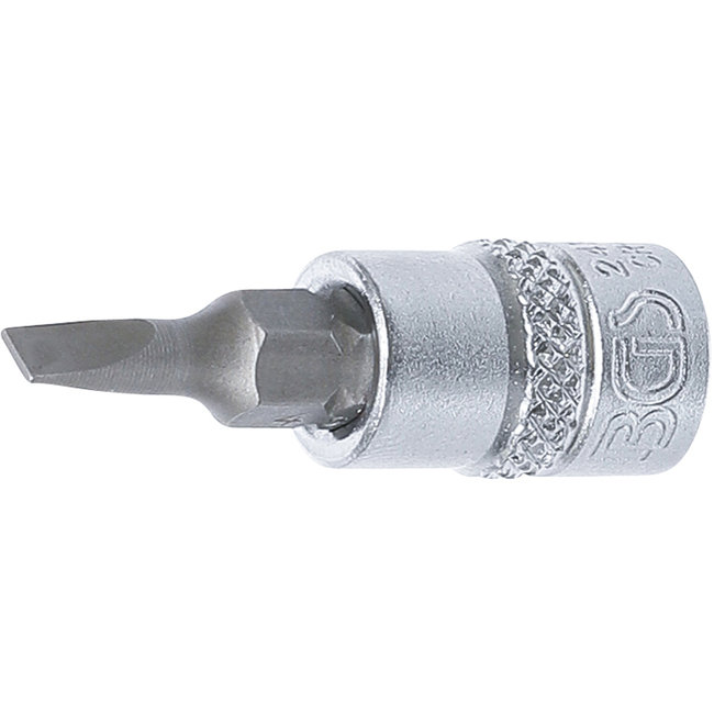 BGS Dopsleutelbit 1/4" sleuf 4 mm