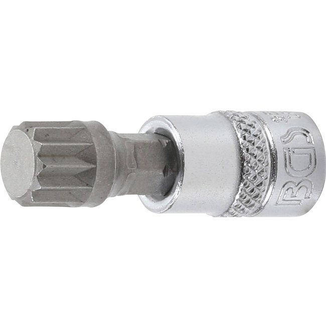 BGS Dopsleutelbit 1/4" veeltand (voor XZN) M10