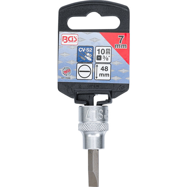 BGS Dopsleutelbit 3/8" sleuf 7