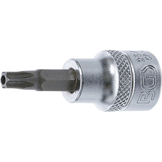 BGS technic Dopsleutelbit 3/8" Torx met boring T30
