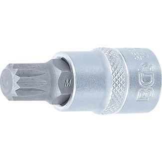 BGS technic Dopsleutelbit 3/8" veeltand (voor XZN) M12