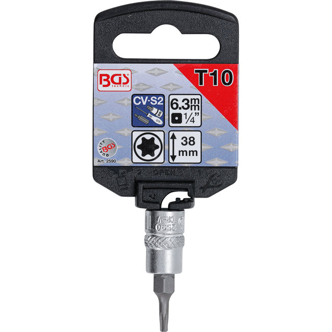 BGS Dopsleutelbit 1/4" Torx T10