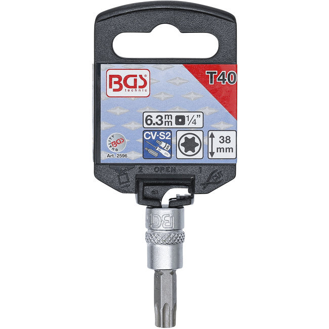BGS Dopsleutelbit 1/4" Torx T40