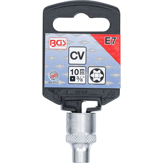 BGS Dopsleuteldop E-profiel 3/8" E7