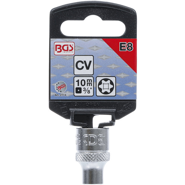 BGS Dopsleuteldop E-profiel 3/8" E8