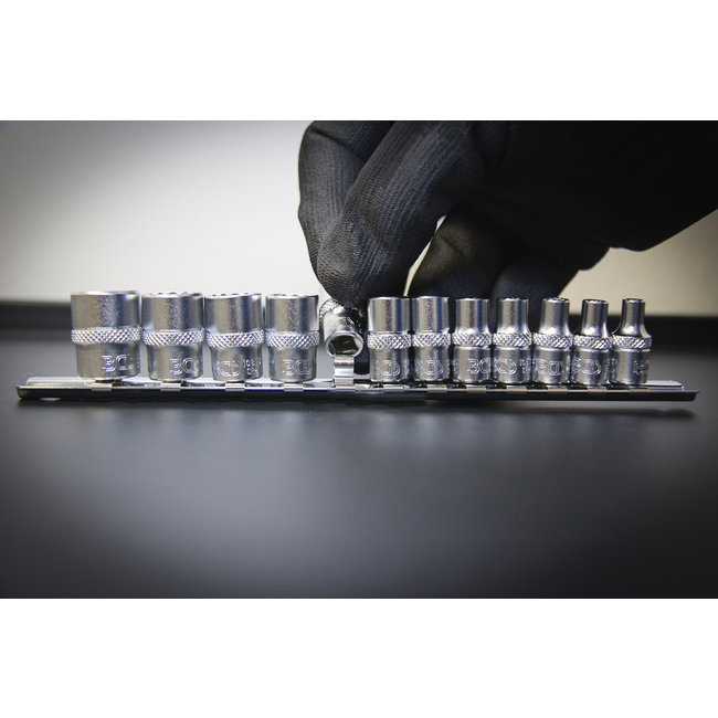 BGS Doppenset twaalfkant 1/4" inches 12 delig