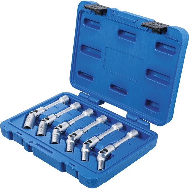 BGS Universele bougie gewrichtssleutel-set 3/8" 8 - 16 mm 6 delig