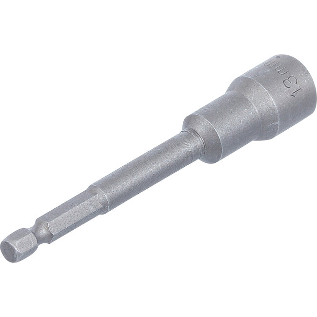 BGS Dopsleutel zeskant extra lang voor boormachines 13 mm