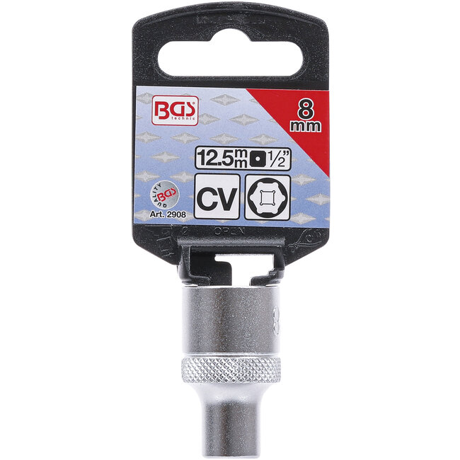 BGS Dopsleuteldop zeskant 1/2" 8 mm