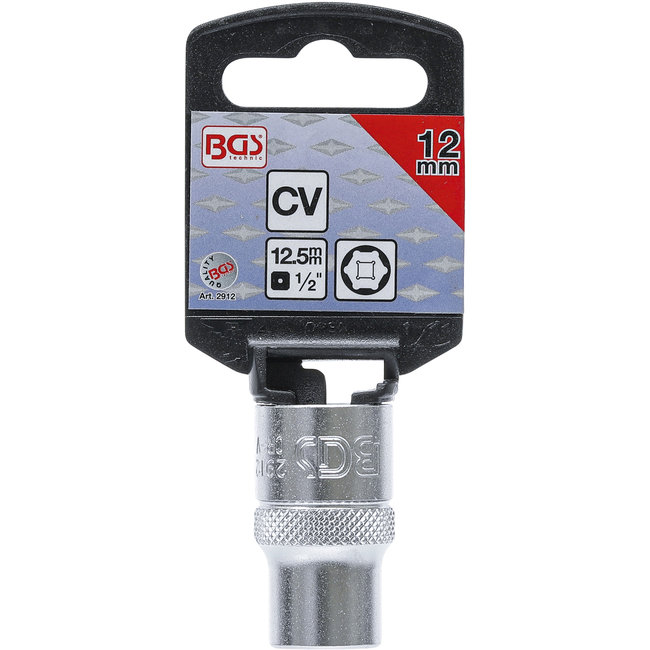 BGS Dopsleuteldop zeskant 1/2" 12 mm