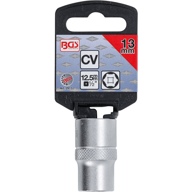 BGS Dopsleuteldop zeskant 1/2" 13 mm
