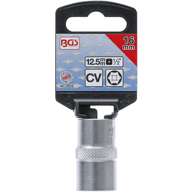 BGS Dopsleuteldop zeskant 1/2" 16 mm