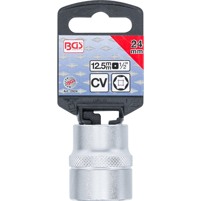 BGS Dopsleuteldop zeskant 1/2" 24 mm
