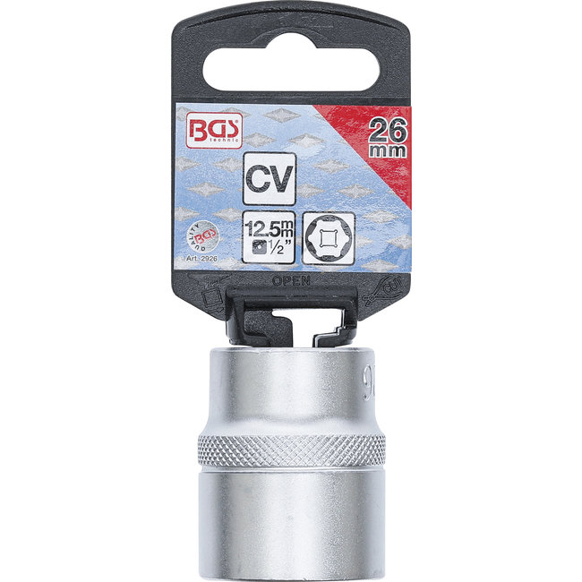 BGS Dopsleuteldop zeskant 1/2" 26 mm