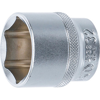 BGS technic Dopsleuteldop zeskant 1/2" 32 mm