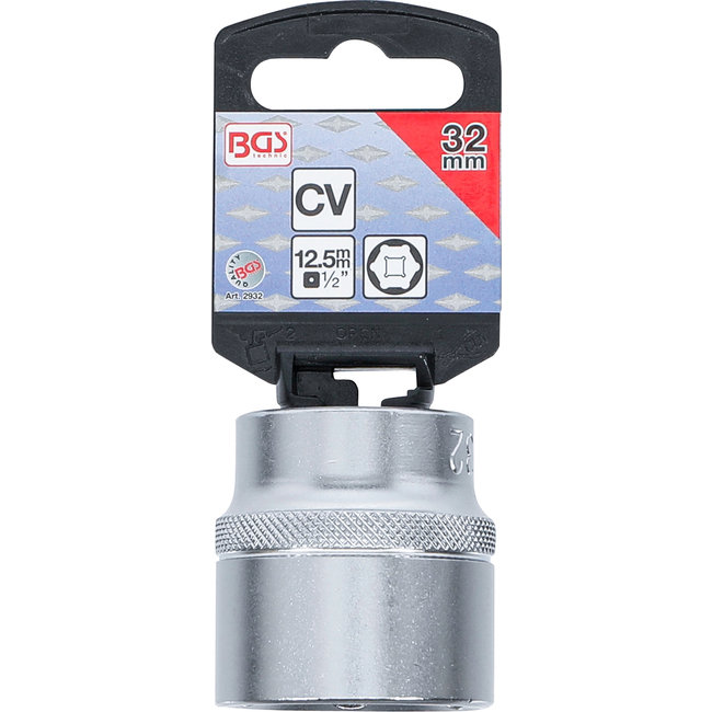 BGS Dopsleuteldop zeskant 1/2" 32 mm