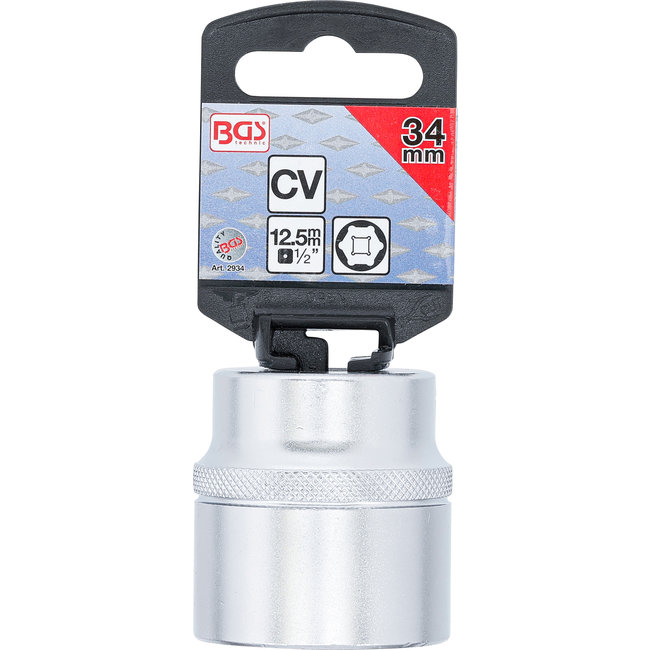 BGS Dopsleuteldop zeskant 1/2" 34 mm