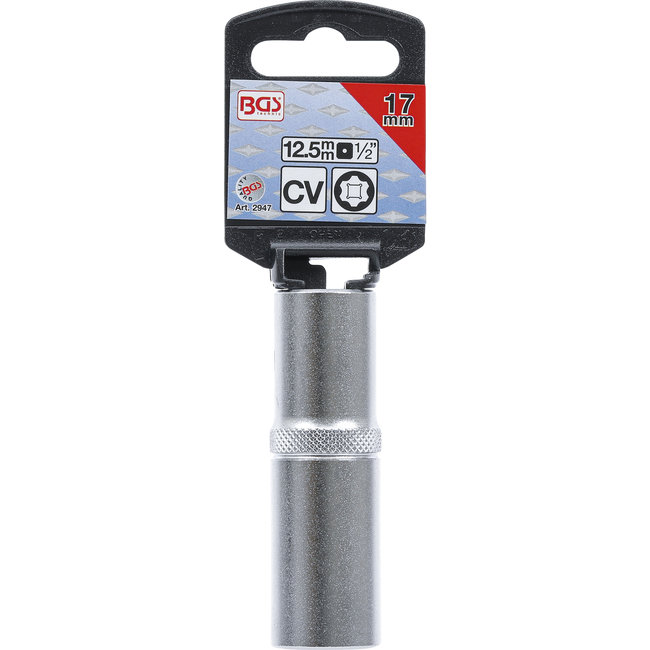 BGS Dopsleuteldop Super Lock, diep 1/2" 17 mm
