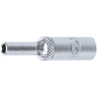 BGS technic Dopsleuteldop Super Lock, diep 1/4" 4 mm