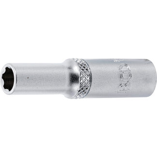 BGS technic Dopsleuteldop Super Lock, diep 1/4" 6 mm