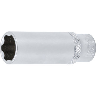 BGS technic Dopsleuteldop Super Lock, diep 1/4" 12 mm