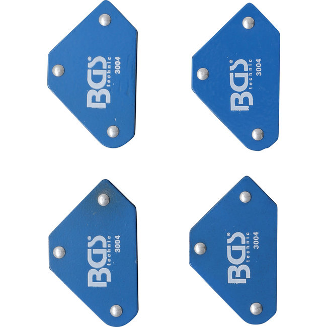 BGS Mini lasmagnetenset 45° - 90° - 135° 4 delig