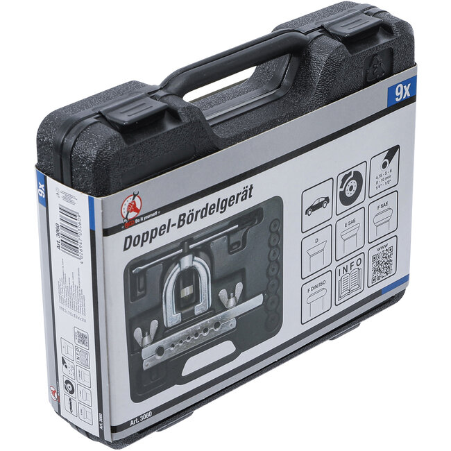 BGS Dubbel felsgereedschap 9 delig