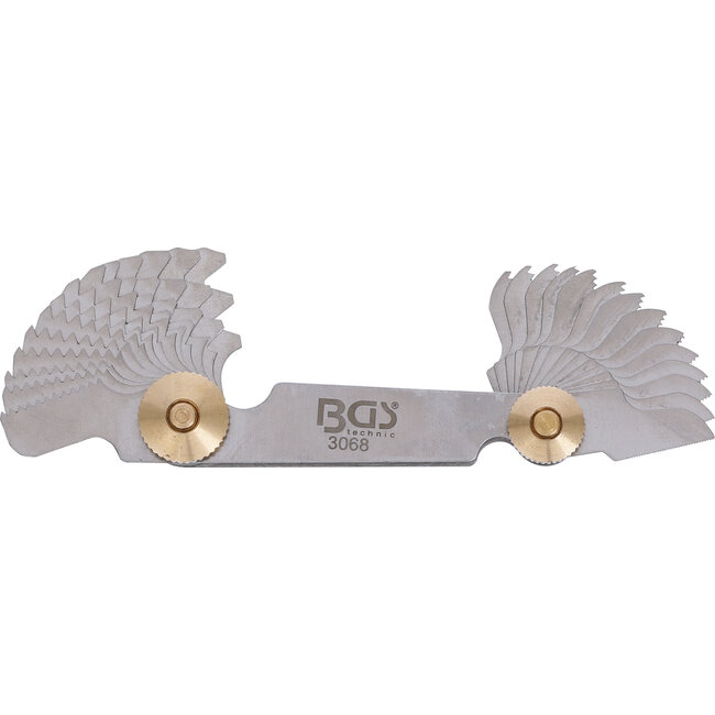 BGS Schroefdraad sjabloonset 28 delig Whitworth 4G - 62G