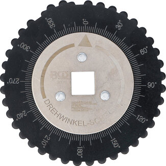 BGS technic Draaihoekmeter voor hoekverdraaiing 12,5 mm (1/2")