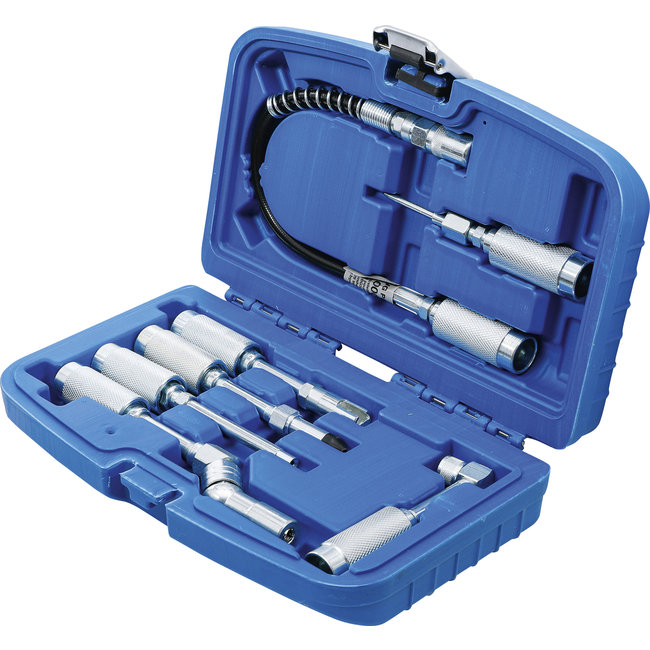 BGS Adapter en toebehorenset voor vetspuiten 7 delig