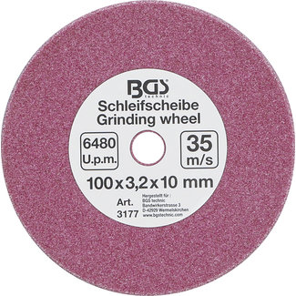 BGS technic Slijpschijf voor BGS 3180 Ø 100 x 3,2 x 10 mm