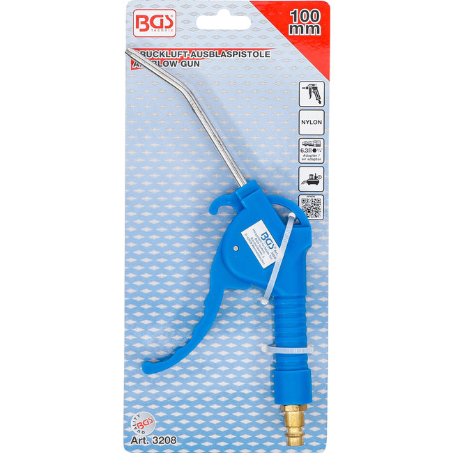 BGS Lucht blaaspistool 100 mm