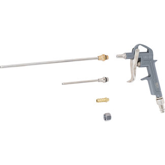 BGS technic Lucht blaaspistool gietaluminium met 3 verstuivers