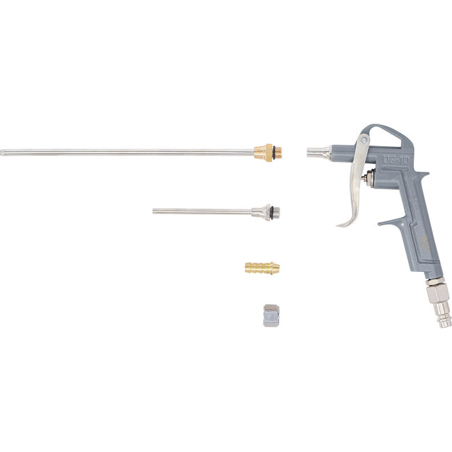 BGS Lucht blaaspistool gietaluminium met 3 verstuivers