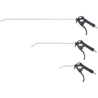 BGS Do it yourself Lucht blaaspistoolset 110 / 300 / 500 mm 3 delig