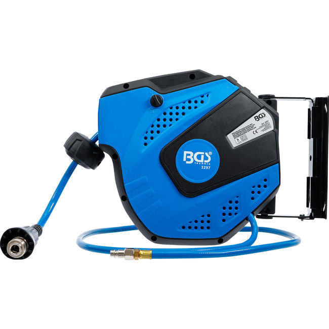 BGS Persluchtslang met oproller automatisch 10 meter