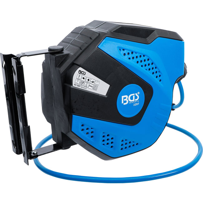 BGS Persluchtslang met oproller automatisch 10 meter