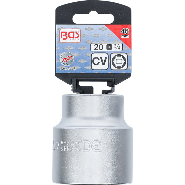 BGS Dopsleuteldop zeskant 3/4" 46 mm