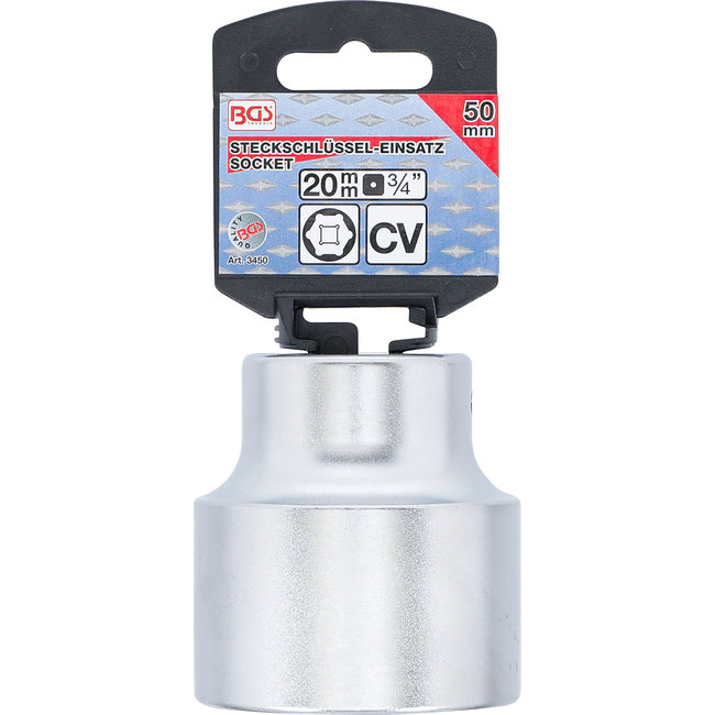 BGS Dopsleuteldop zeskant 3/4" 50 mm